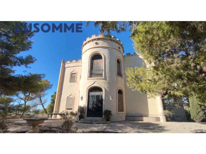 Descripción 451 - Sin comisión inmobiliaria.

Singular Palacete del Siglo XIX en La Villajoiosa, con 87.000 m² de parcela con plantación de cítricos y 