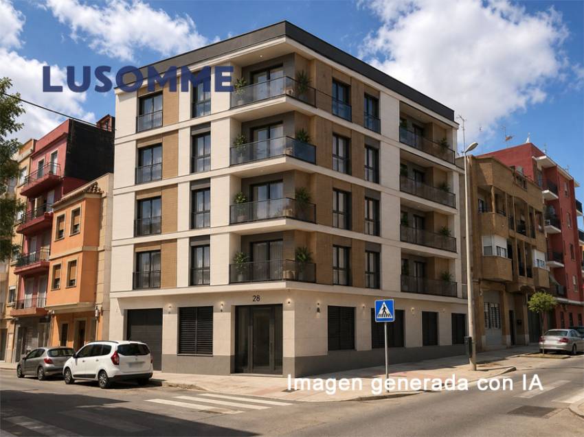 Descripción 509 - Suelo urbano con proyecto en marcha para edificar 12 viviendas y 6 plazas de garaje. 

Ideal para alquiler de apartamentos de estudiantes